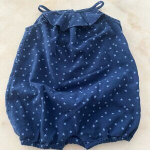Ralph Lauren Navy Blue Starred Romper Size 24 Months